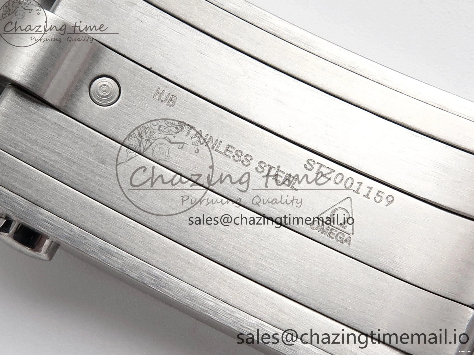 0131 Seamaster 300m Chrono SS RG OMF 1:1 Best Edition Blue Dial on SS RG Bracelet A Timeless 7686